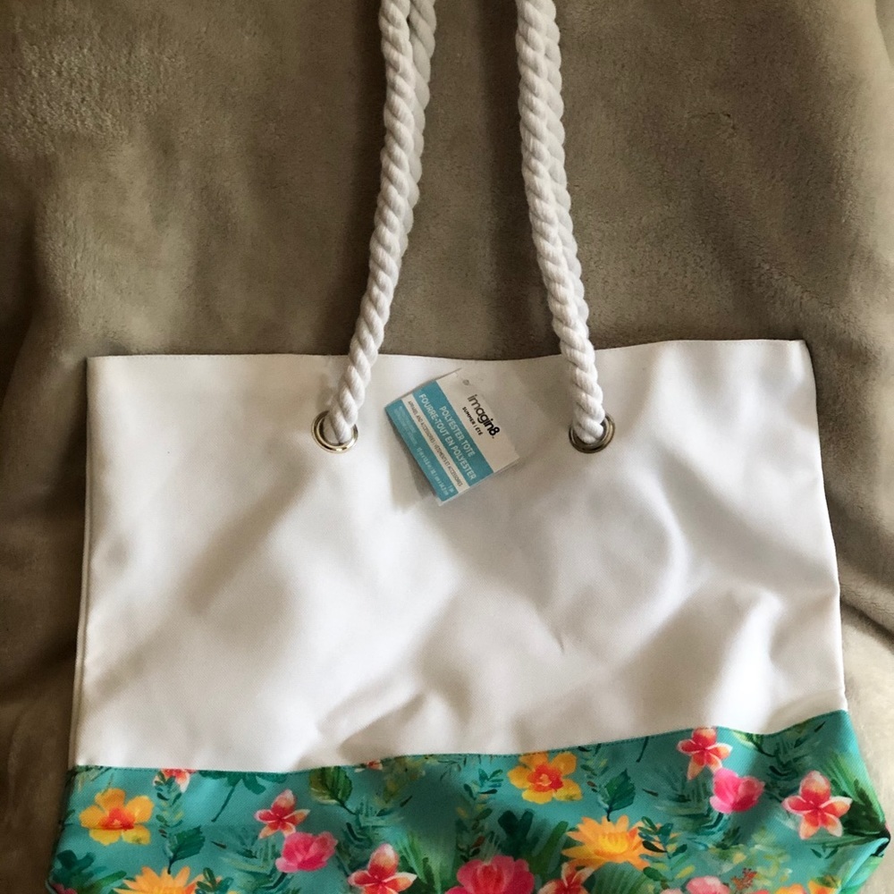 Beach Polyester tote